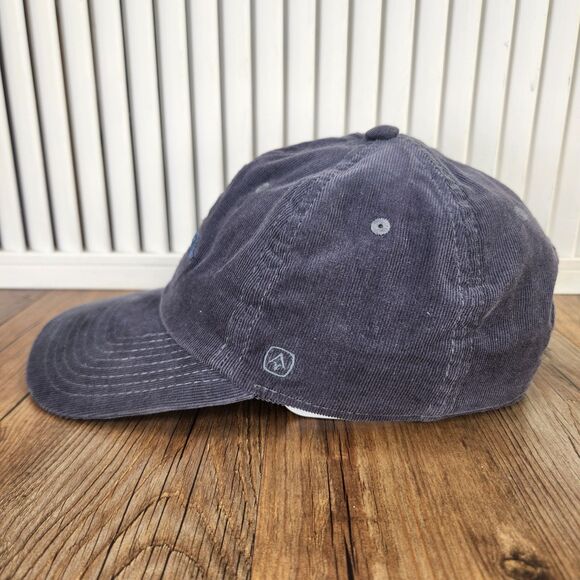 Coal The Hauler Low Cord Corduroy Snapback Hat Cap Charcoal Gray Seattle Outdoor - Picture 6 of 10